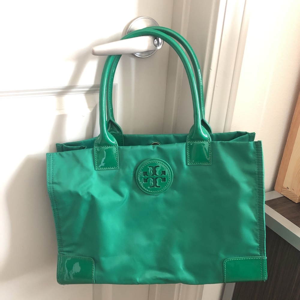 Tory Burch Patent Ella Mini Tote